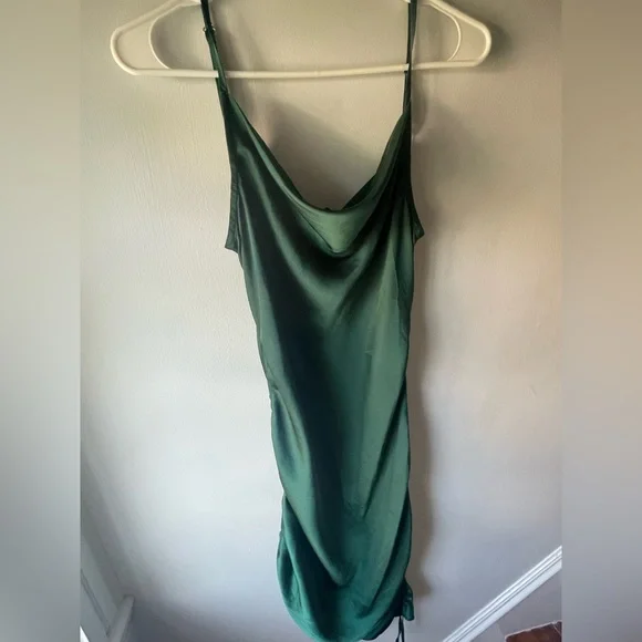 express green slip dress Emily Dress – Tanya Taylor main image 0